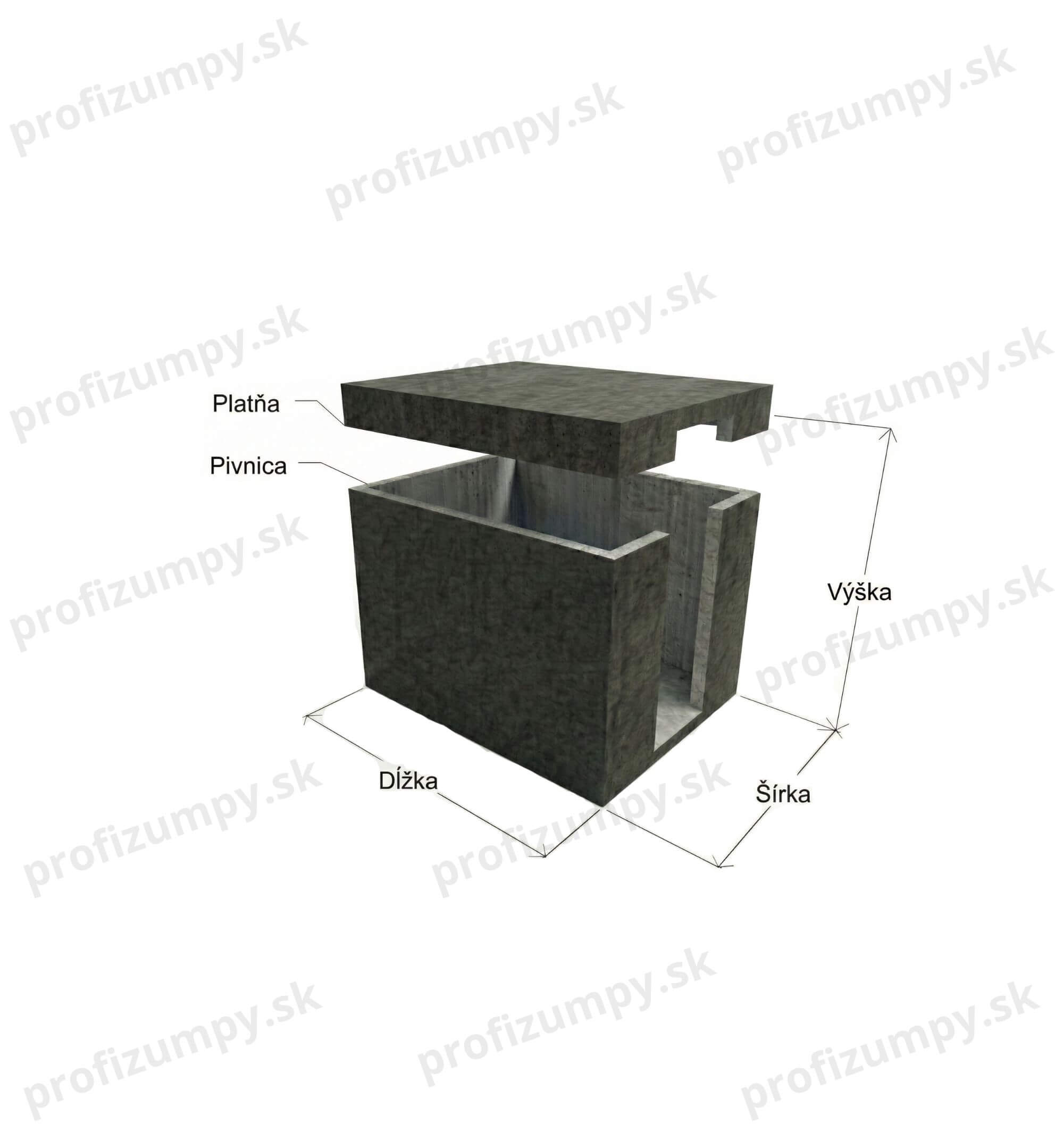 Modulárna pivnica – bočný vstup - foto 1