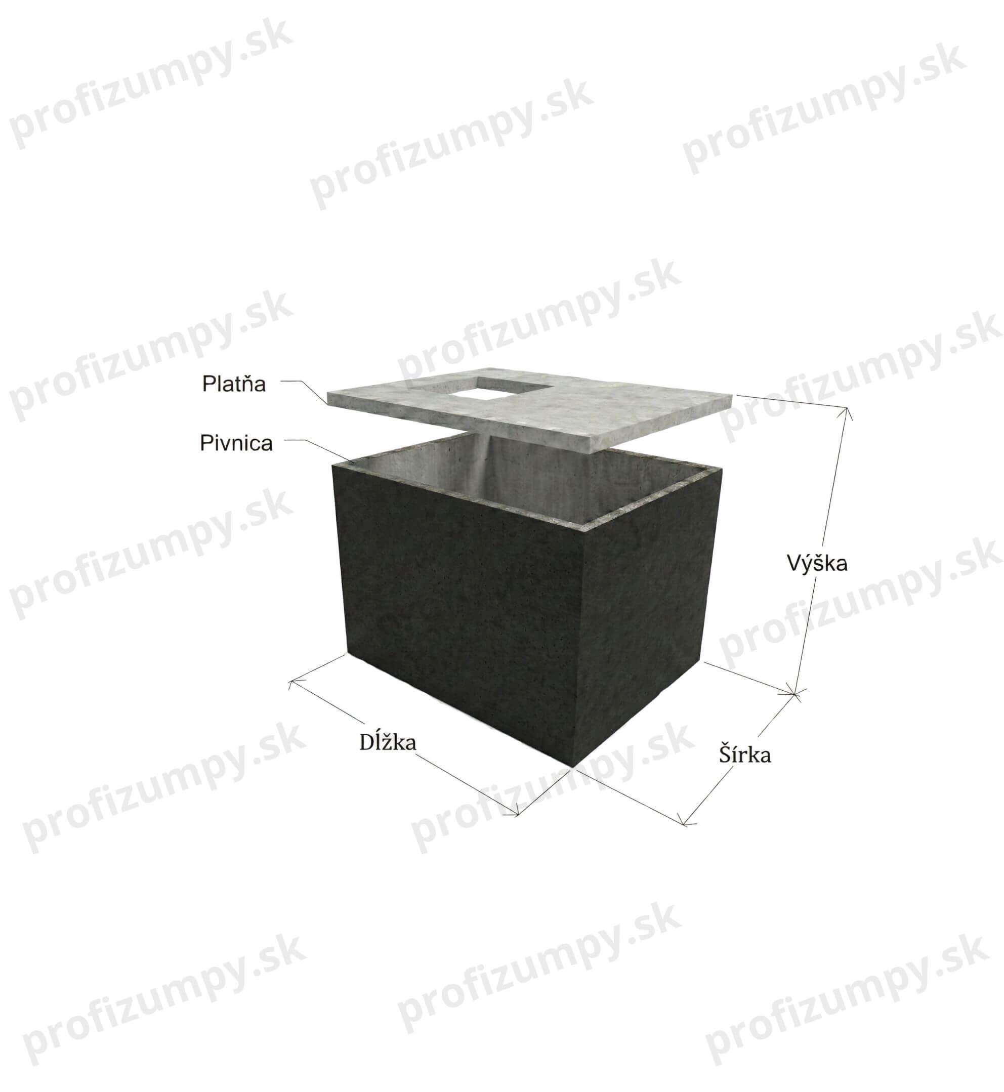 Pivnica 6m2 – horný vstup - foto 1